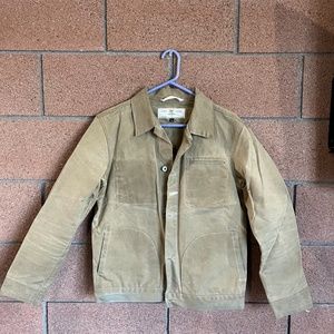 Rogue Territory Waxed Supply Jacket Tan Ridgeline Large